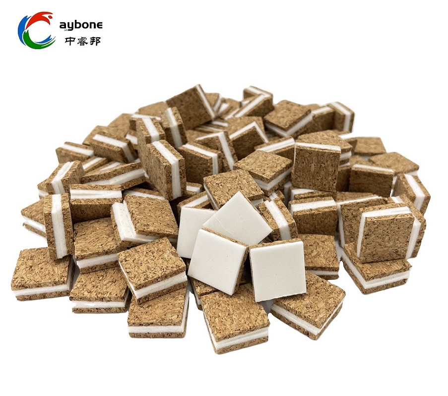 Las almohadillas de corcho gruesas tienen múltiples funciones.